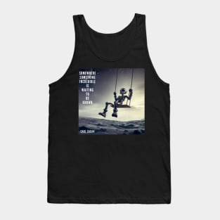 Lonely Spaceman Tank Top